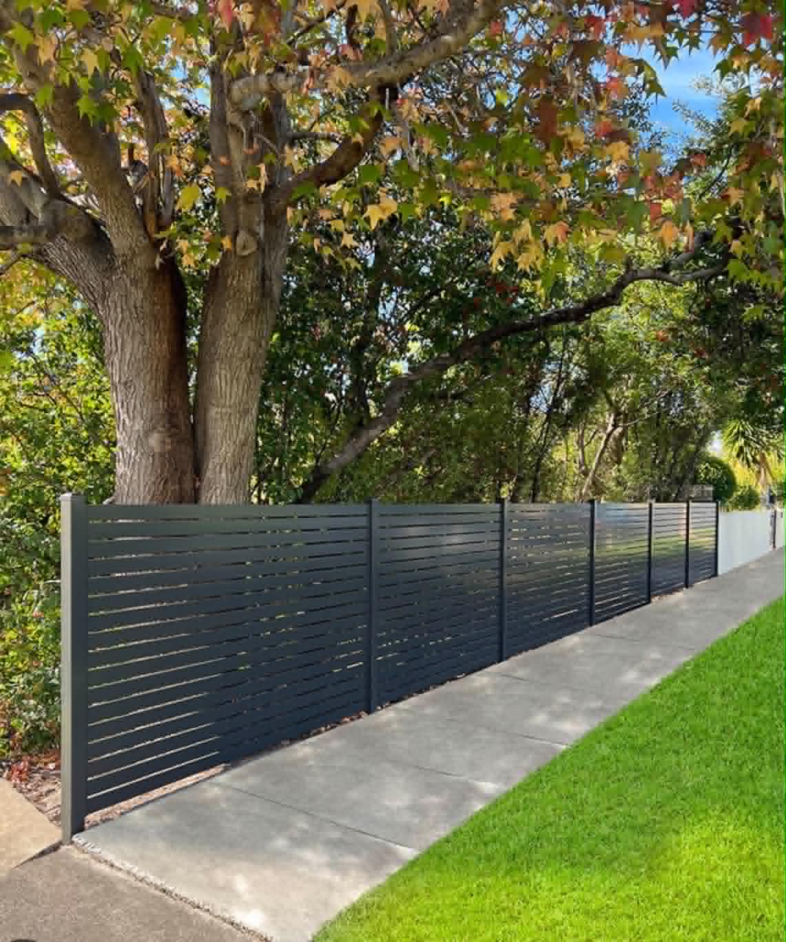 Commercial chainwire fencing at a Western Sydney industrial estate